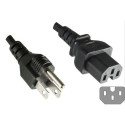 MicroConnect Power Cord US - C15 1.8m (PE110618)