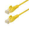 StarTech.com 1M Yellow Slim Cat6 Ethernet 
