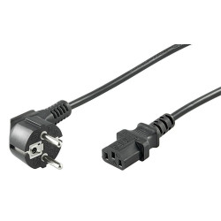MicroConnect Power Cord 0,5m Black IEC320 (PE010405)