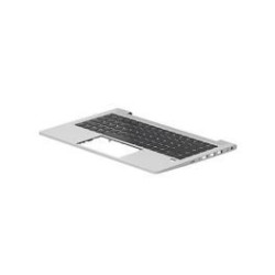 HP TOP COVER W/KB BL SP 