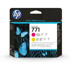 HPINC HP 771 ORIGINAL TAŠTE D IMPRESSION MAGENTA ET JAUNE (CE018A)