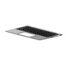 HP Top Cover W/Keyboard BL SE/FI (L66881-B71)