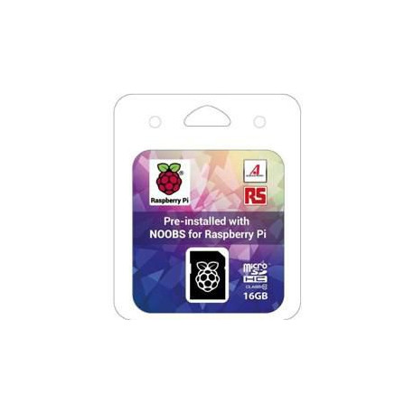 Raspberry Pi Pi Raspberry NOOBS microSDHC (NOOBS_16GB_RETAIL)