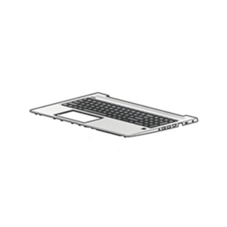 HP Top Cover W/Kb Cp Bl Nordic (L45090-DH1)