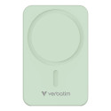 Verbatim Charge 'n' Go Essentials Magnetic Wireless Power Bank 20000 mAh Green