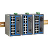 Moxa 16-port unmanaged Ethernet switches