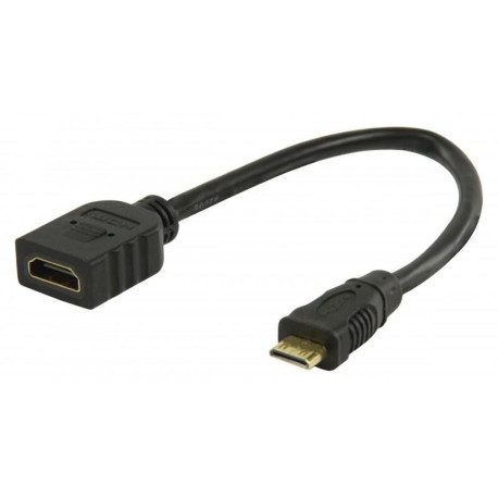 Mercodan Mini HDMI: Male - HDMI: 