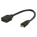 Mercodan Mini HDMI: Male - HDMI: 