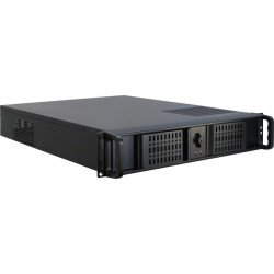Inter-Tech Ipc 2U-2098-Sl Rack Black 