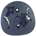 Zebra BRACKET: LOCKING MOUNT, 