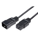MicroConnect Power Cord 5m C19-C20 16 A Black (PE141550)