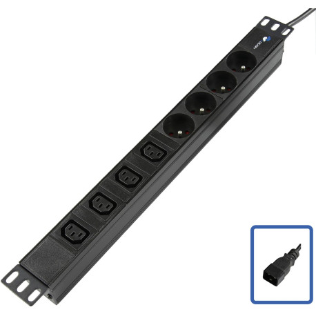 Lanview POWER STRIP 19 C20 - 8 WAY 
