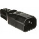 MicroConnect IEC Power Adaptor C14 Plug (C14PLUG)