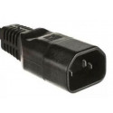 MicroConnect IEC Power Adaptor C14 Plug (C14PLUG)