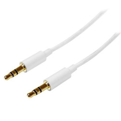 StarTech.com SLIM 3.5MM STEREO AUDIO CABLE (MU1MMMSWH)