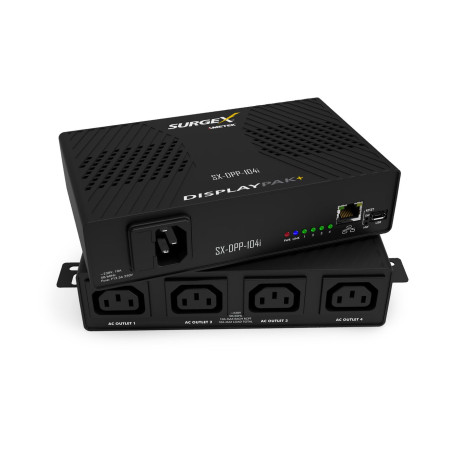 SurgeX DisplayPak+ IP Controlled 