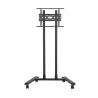 B-Tech Large Universal Flat Screen Trolley / Floor Stand BT8504/BB V2