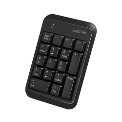 LogiLink Keypad, BT 5.1, 17 keys, black 