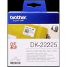 Brother Etiquettes Noir sur blanc DK-22225 Etiquettes en continu 38mm x 30,48 m