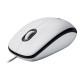 Logitech M100, Corded mouse, White (910-006764)