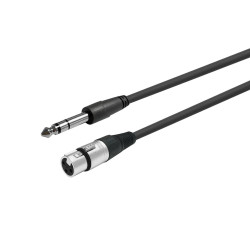 Vivolink XLR F to Stereo Jack 6.35mm, 