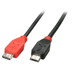 Lindy Usb 2.0 Cable Micro-B/ Micro-B Otg, 0.5M (31758)