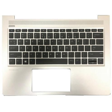 HP Top Cover W/Keyboard Intl (L44548-B31)