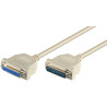 MicroConnect D-SUB/IEEE 1284 (25-pin) M-F (MODGR3)