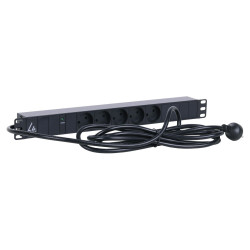 Lanview 19 rack mount power strip, 