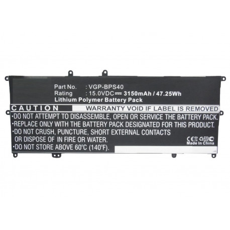 CoreParts Laptop Battery for Sony (MBXSO-BA0041)