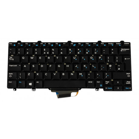 Dell Keyboard, English, 83 Keys, (44K3X)