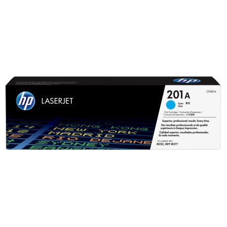 HP 201A toner LaserJet Cyan authentique (CF401A)