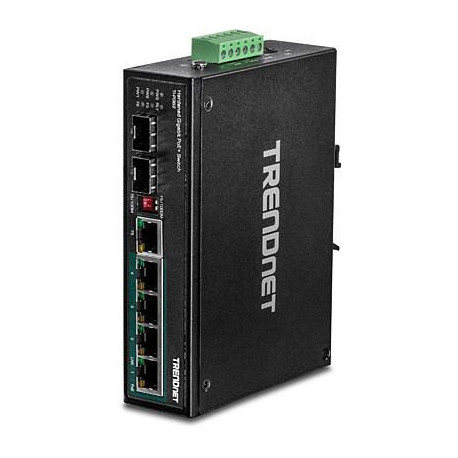 TRENDnet 6-port hardened Industrial (TI-PG62)