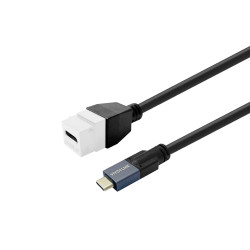 Vivolink Keystone White USB-C female 