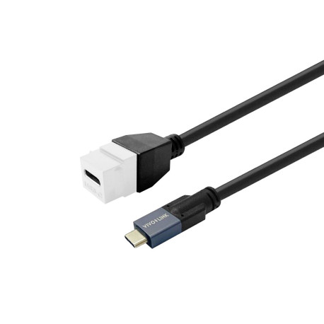 Vivolink Keystone White USB-C female 