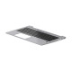 HP TOP COVER W/KB W/SCR BL UK 