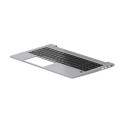 HP TOP COVER W/KB W/SCR BL UK 