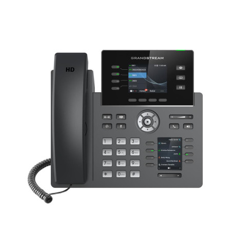 Grandstream Ip Phone Black 4 Lines Tft 