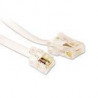 MicroConnect RJ11-RJ45 3M M/M White (MPK453)