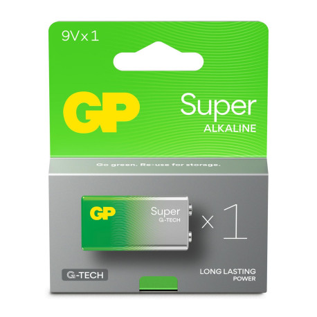 GP GP SUPER ALKALINE 9V Battery. 