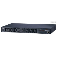 Aten 20A/16A 8-Outlet 1U 