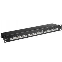 MicroConnect CAT6 24 port 19 Patch Panel, (PP-014)
