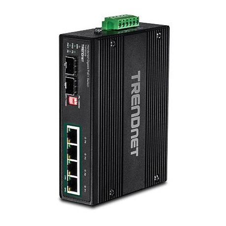 TRENDnet 6-port hardened Industrial (TI-PG62B)