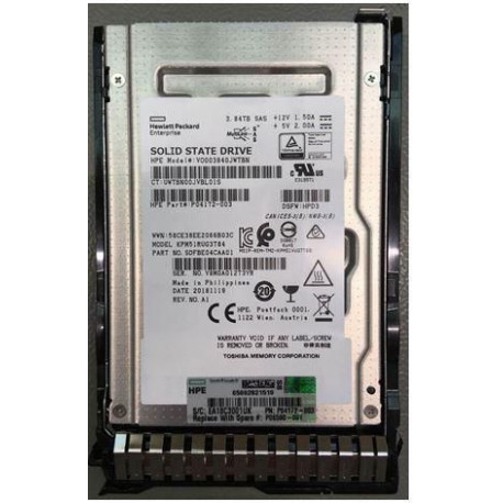 HP SPS-DRV SSD 3.84TB SFF SAS (P06598-001)