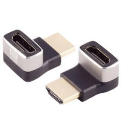 MicroConnect HDMI 8k 90° angeled up F-M 8K 