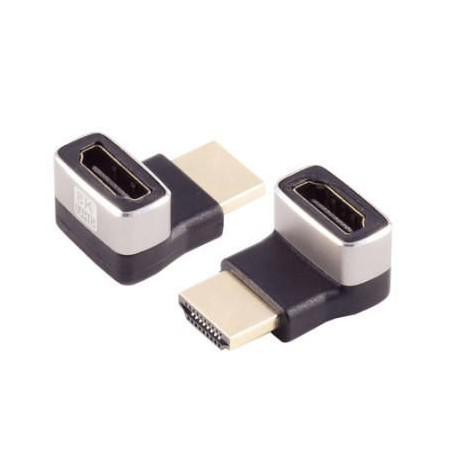 MicroConnect HDMI 8k 90° angeled up F-M 8K 
