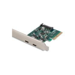 MicroConnect 2 x USB 3.1 Card Type C, PCIe (MC-USB3.1-2C)