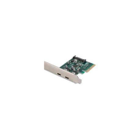 MicroConnect 2 x USB 3.1 Card Type C, PCIe (MC-USB3.1-2C)