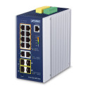 Planet IP30 Industrial L2+/L4 8-Port 