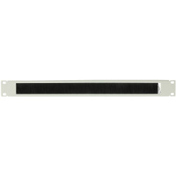 Lanview 1U 19 SIMPLE TYPE, BRUSHED CABLE ORGANIZER PANEL